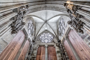 Dom Magdeburg Paradiesvorhalle Blick zur Decke